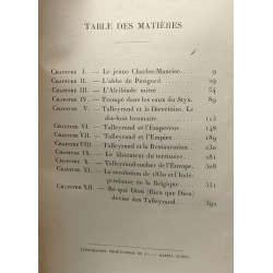 Talleyrand - Collection "les Constructeurs"