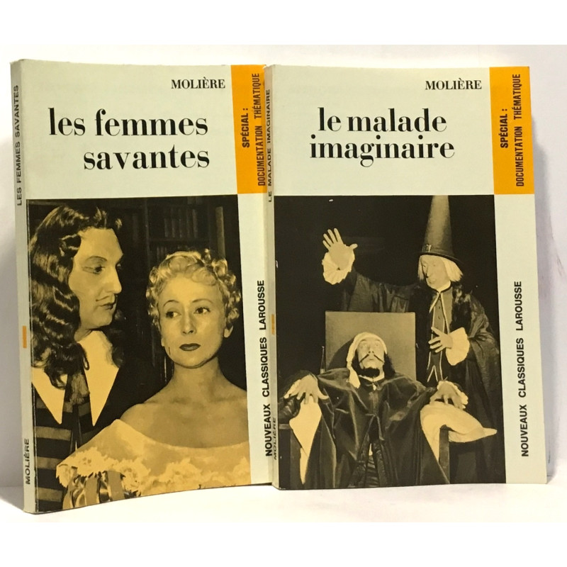 Les femmes savantes + Le malade imaginaire - documentation...