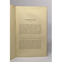 Journal intime précédé du cahier rouge et de Adolphe