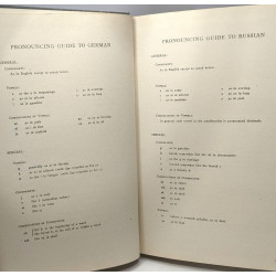 Lanz aviation dictionary in nine languages --- englis, spanish,...