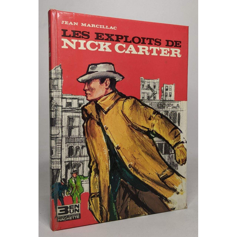 Les exploits de Nick Carter - illustrations Mercier