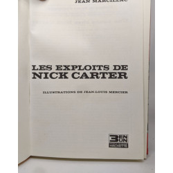 Les exploits de Nick Carter - illustrations Mercier
