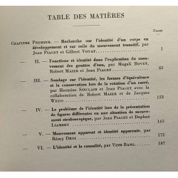 Épistémologie et psychologie de l'identité - bibliothèque...