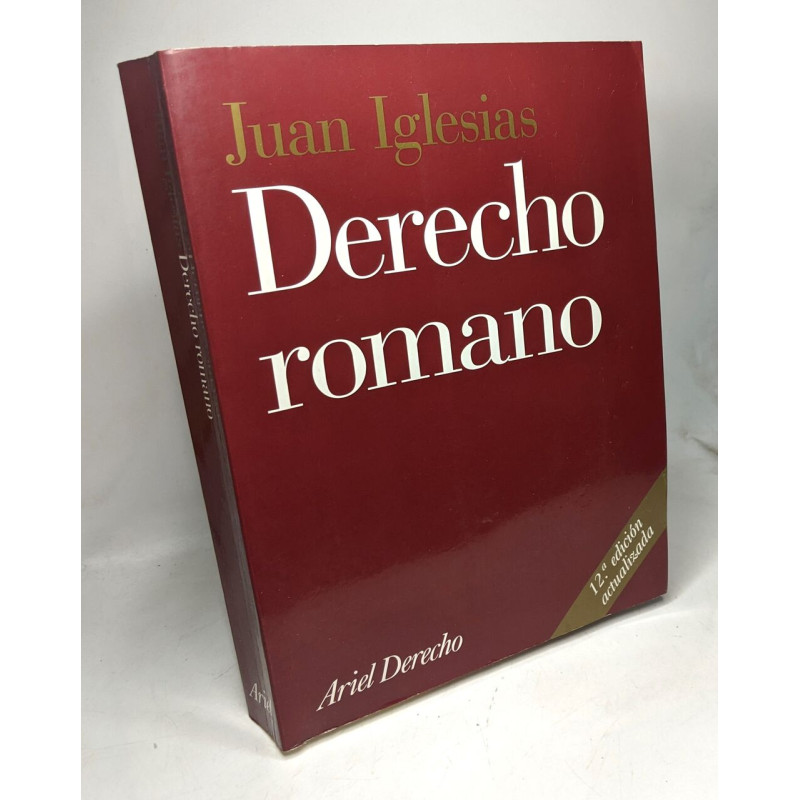 Derecho romano (Ariel Derecho) (12.a edicion actualizada