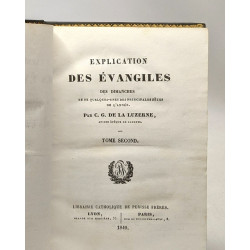 Explication des évangiles des dimanches et de quelques-unes des...