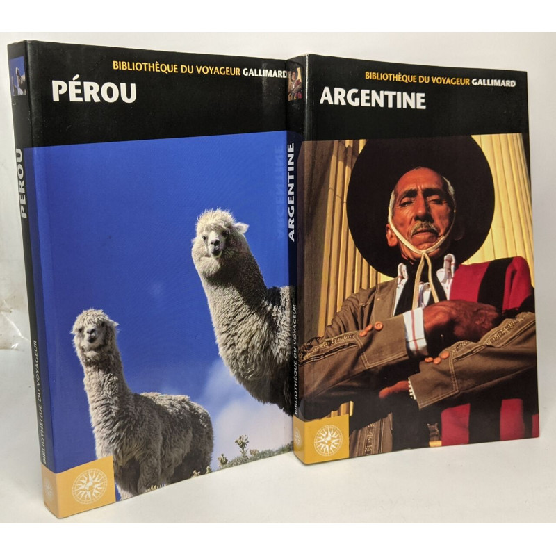 Argentine + Pérou --- Bibliothèque du voyageur