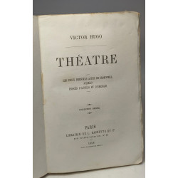 Théâtre - les deux derniers actes de Cromwell Angelo procès...
