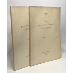Notes pour servir à l'histoire de Stévenisme - Première + Deuxième...