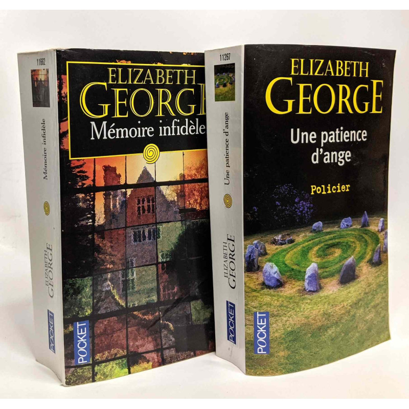 Une patience d'ange + Mémoire infidèle --- 2 livres
