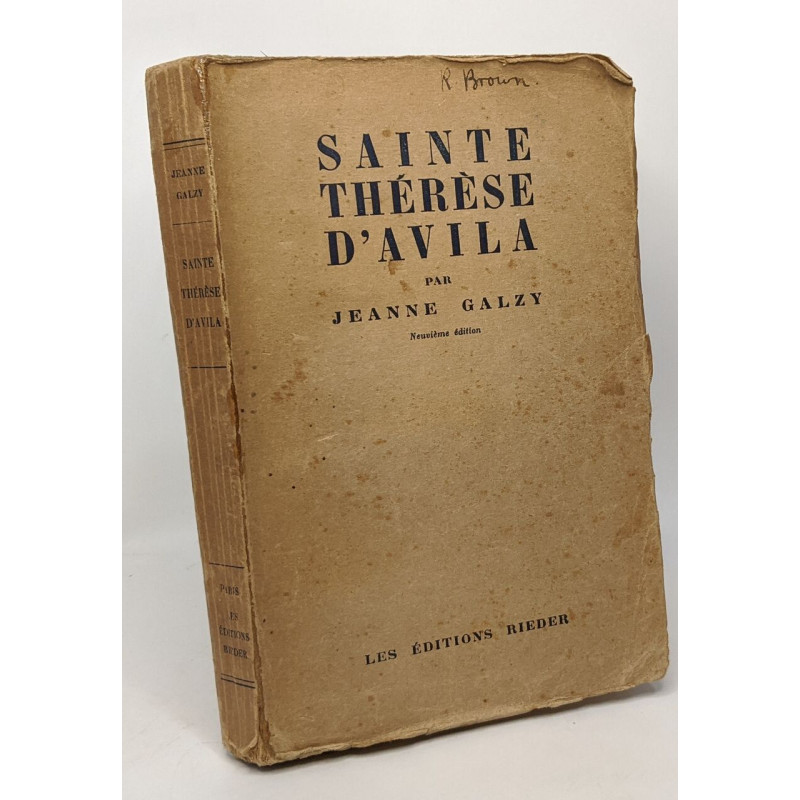 Sainte Thérèse d'Avila