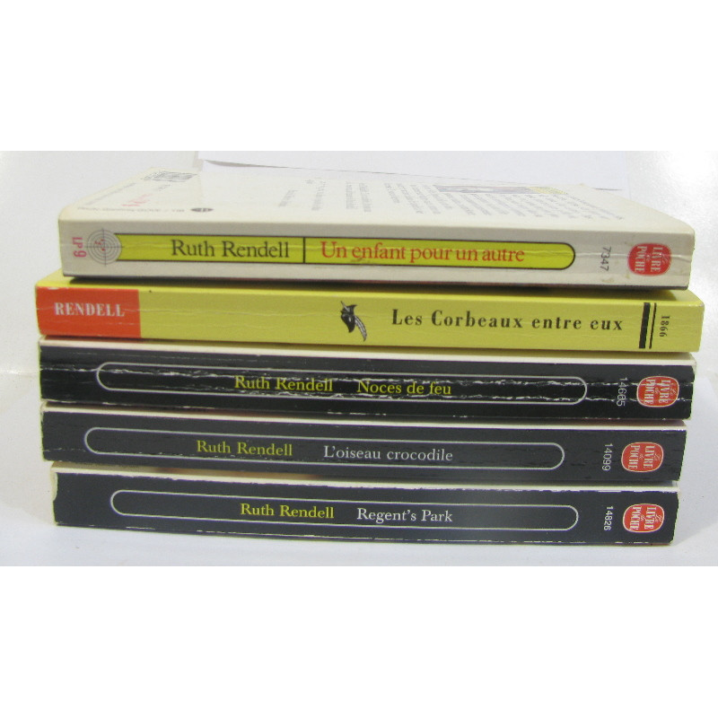 (Lot de 5 livres) Les Corbeaux entre eux - noces de feu - l'oiseau...