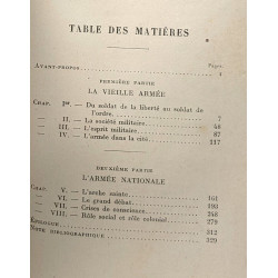La société militaire dans la France Contemporaine 1815-1939