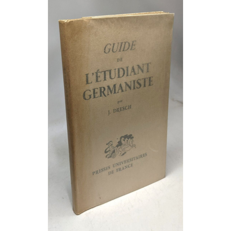 Guide de l'étudiant germaniste