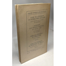Guide de l'étudiant germaniste