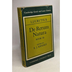 Lucretius: De Rerum Natura Book 3 - Cambridge Greek and Latin Classics