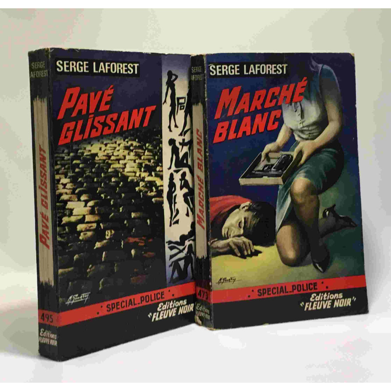 Pavé glissant + Marché blanc -- 2 livres