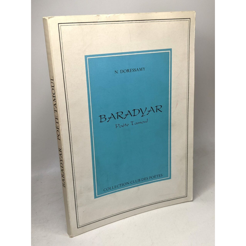 Baradyar poète tamoul