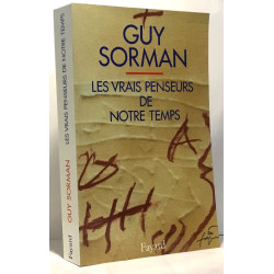 Les vrais penseurs de notre temps