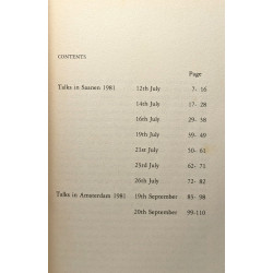 Krishnamurti: The Man the Mystery et the Message + On relationship...