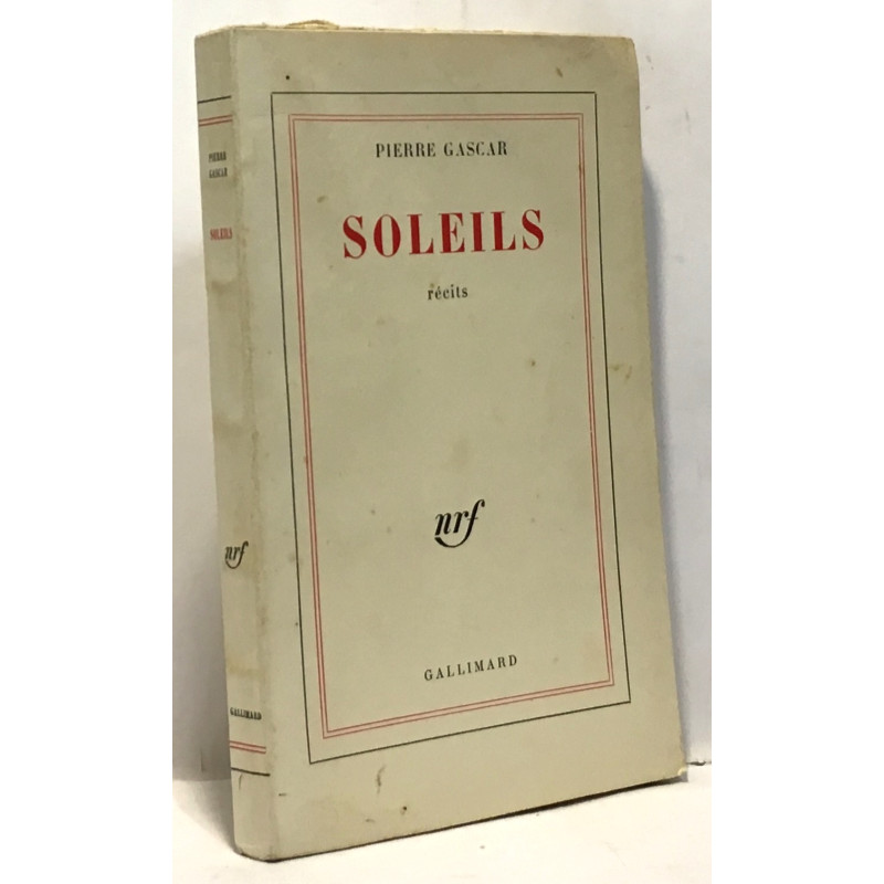 Soleils - récits