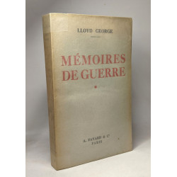 Mémoire de guerre - TOME 1