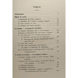 Le vers moderne - ses moyens d'expression son esthétique -...