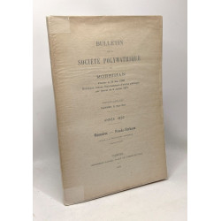 Bulletin de la société polymathique de Morbihan - année 1932 -...