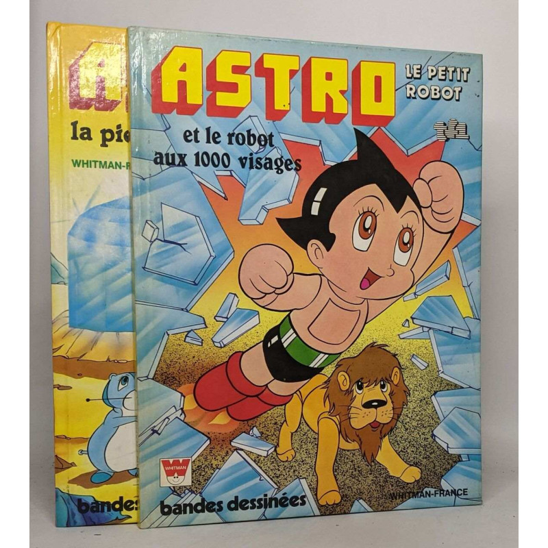 Lot de 2 Bds "Astro le petit robot": La pierre du desert / Et le...