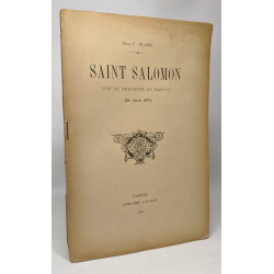 Saint Salomon - roi de Bretagne et martyr - 25 juin 874