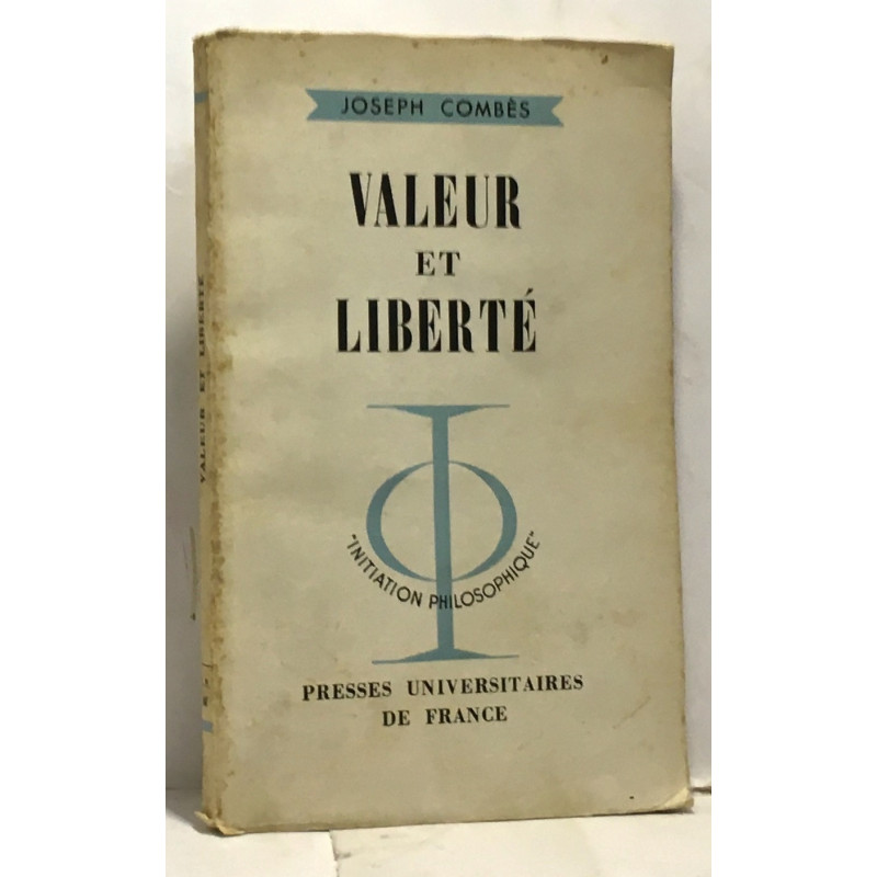 Valeur et liberté
