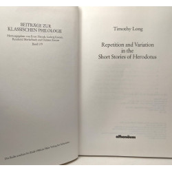 Repetition and variation in the short stories of Herodotus...