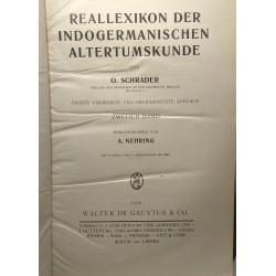 Reallexikon der indogermanischen altertumskunde - Erster Band: A-K...