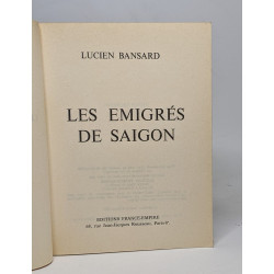 Les émigrés de saigon