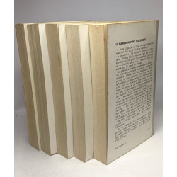 5 livres collection "Feu": Flammes sous l'océan + Le Survivant +...
