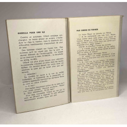 5 livres collection "Feu": Flammes sous l'océan + Le Survivant +...