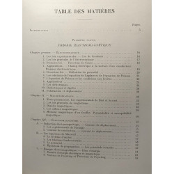 Les Principes de la Théorie Électromagnétique et de la Relativité