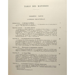 Afrique équatoriale orientale et australe - TOME XII - Géographie...