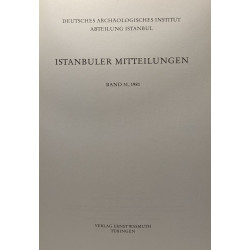 Istanbuler mitteilungen - BAND 31 1981 - deutsches archäologisches...