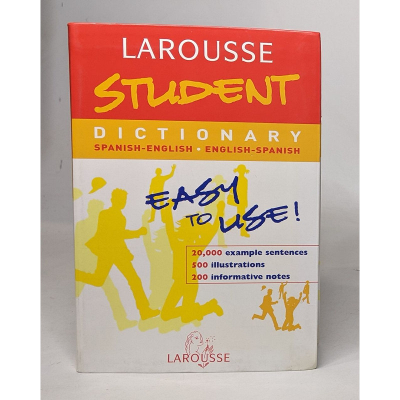 Larousse Student Dictionary Spanish-English / English-Spanish...