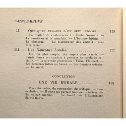 Sainte-Beuve - connaissance des lettres