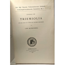 Triemiolia étude sur un type de navire rhodien (Lindiaka VII) +...