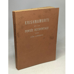 Krishnamurti et la pensée occidentale --- suivi d'un appendice sur...