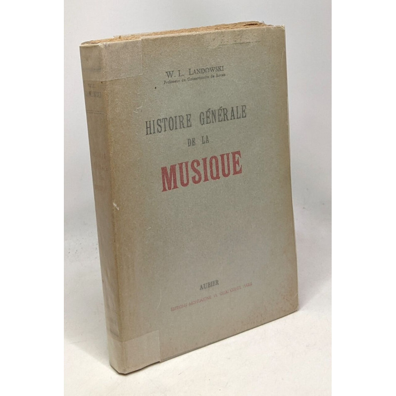 Histoire générale de la musique