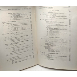 Traité du psychodiagnostic de Rorschach à l'usage des psychologues...