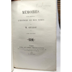 Mémoires pour servir à l'histoire de mon temps - TOME PREMIER à...