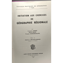 Initiation aux exercices de géographie régionale - travaux...