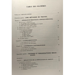 Initiation aux exercices de géographie régionale - travaux...