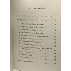 L'Eglise et les Sectes - quelques dissidences religieuses de notre...