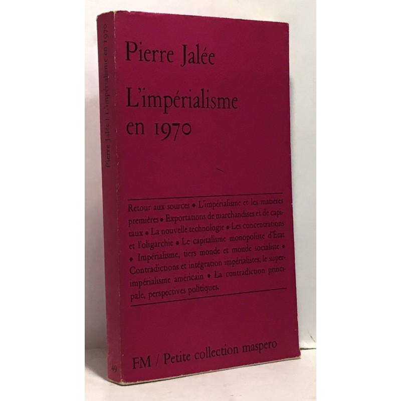 L'impérialisme en 1970