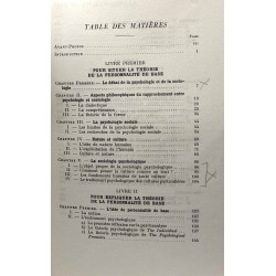 La personnalité de base - un concept sociologique --- bibliothèque...